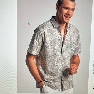 TRO Gray Patterned shirt